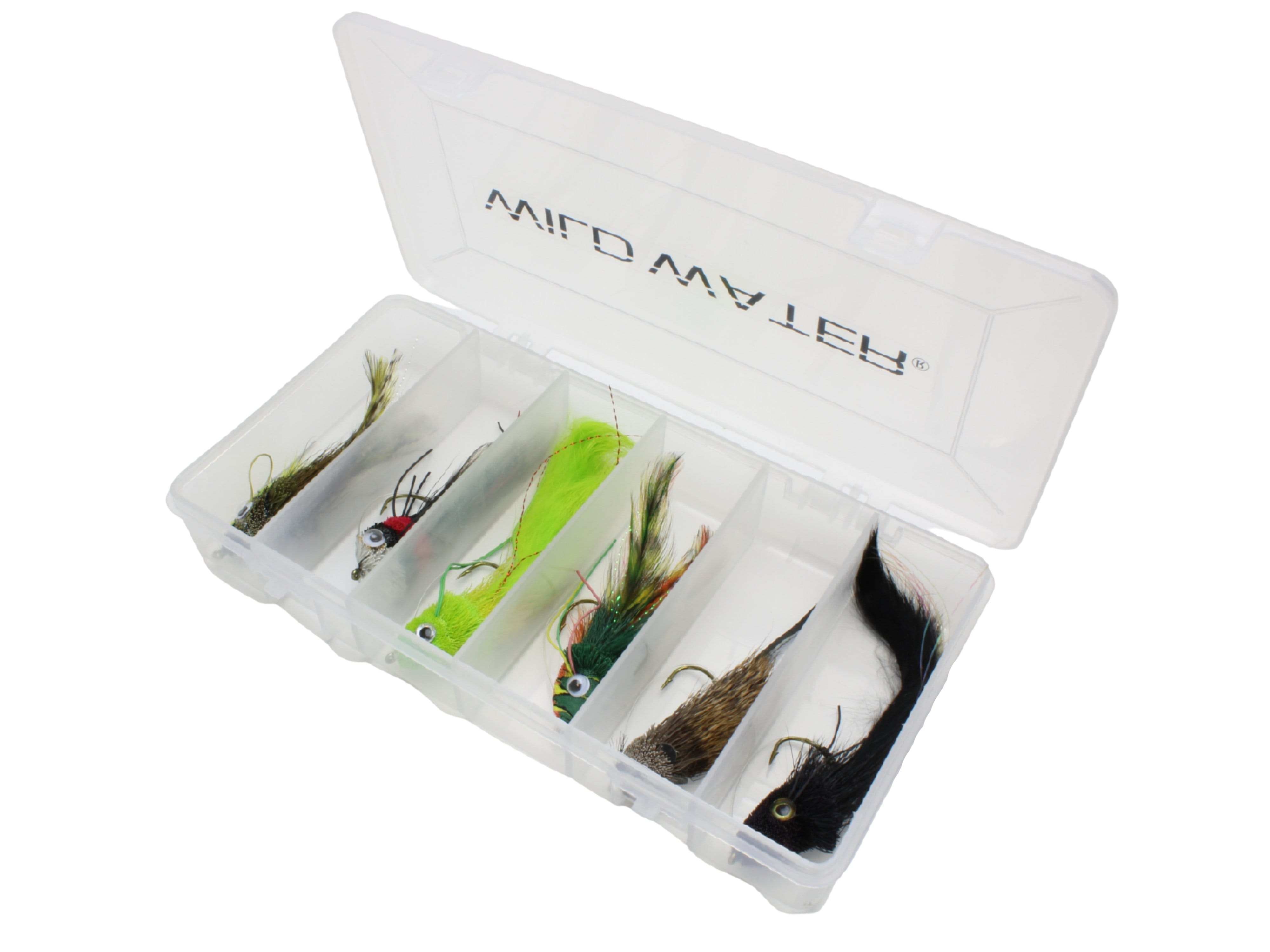 Wild Water Bass/Pike Top Water Deer Hair Fly Assortment