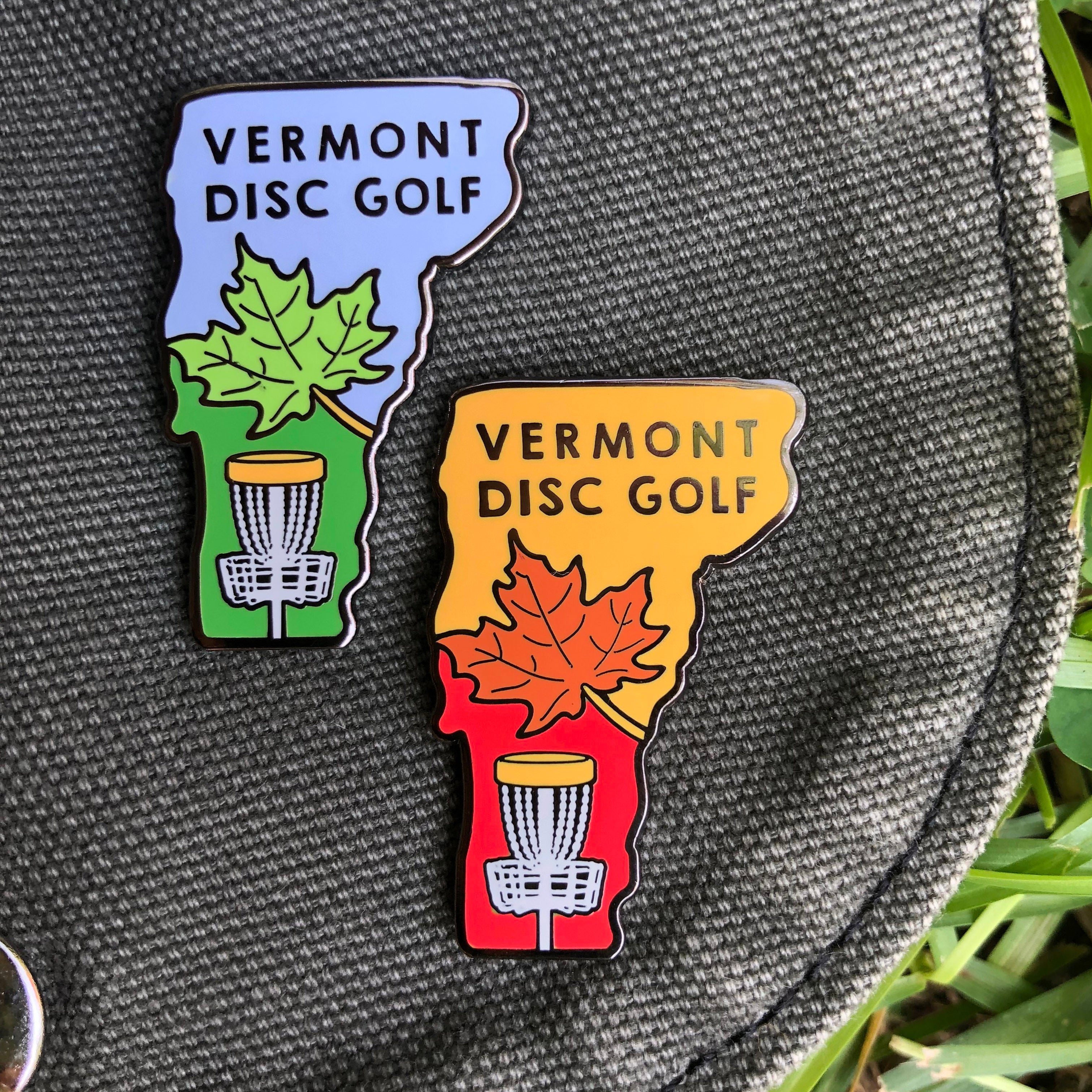 Vermont State Disc Golf Pin