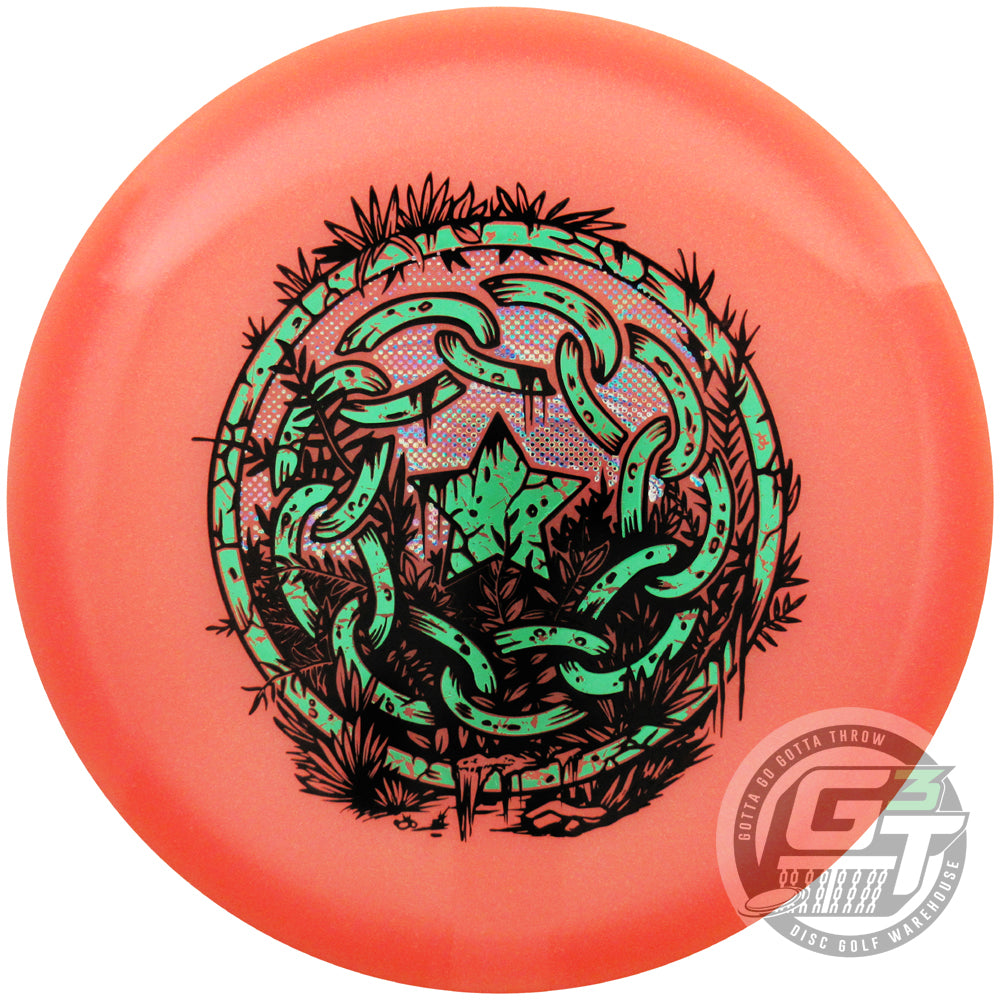 Westside Limited Edition Desolate Shield Stamp Moonshine Glow VIP AIR Gatekeeper Midrange Golf Disc