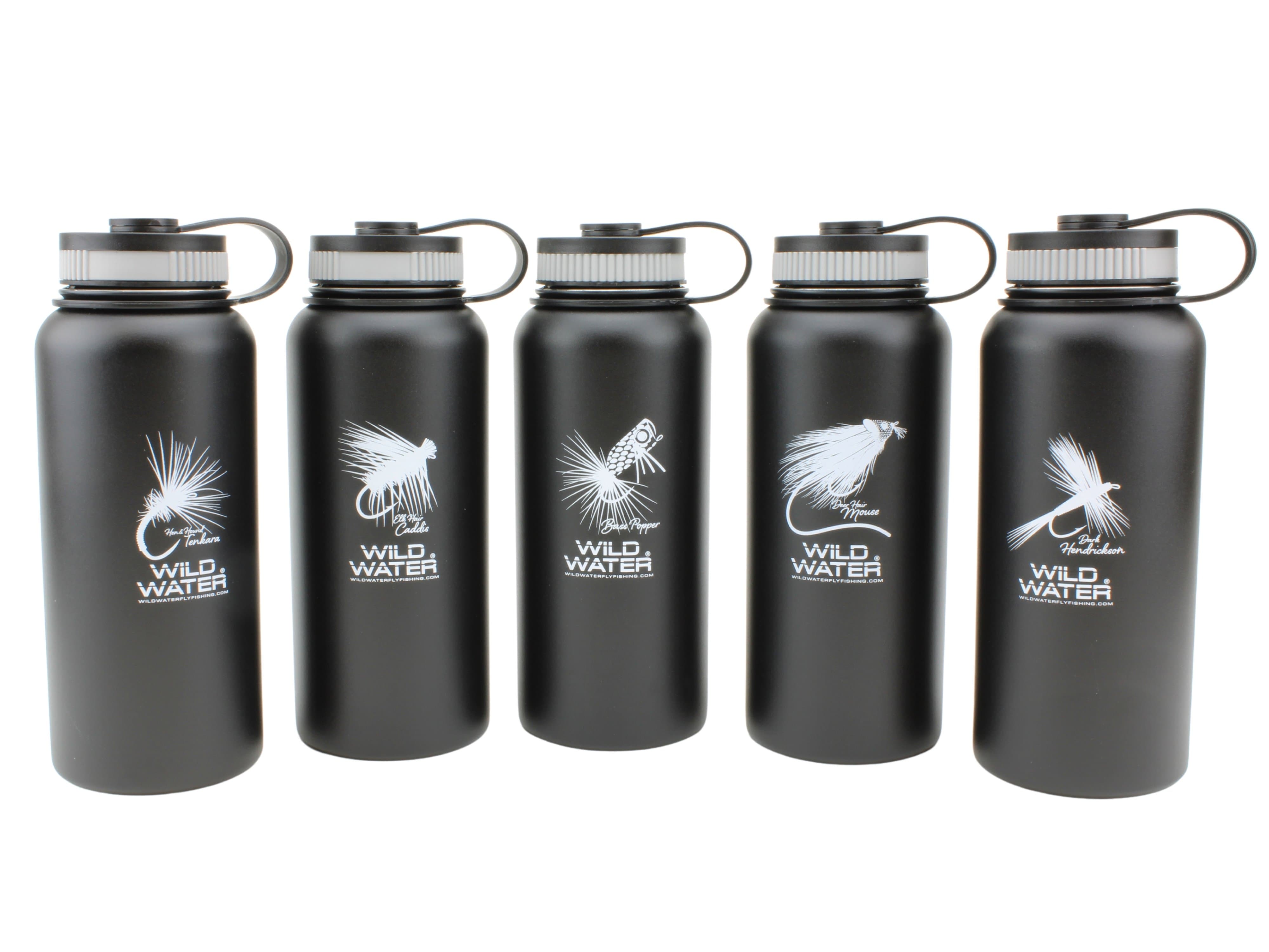 Wild Water Fly Fishing Stainless Steel Water Bottle