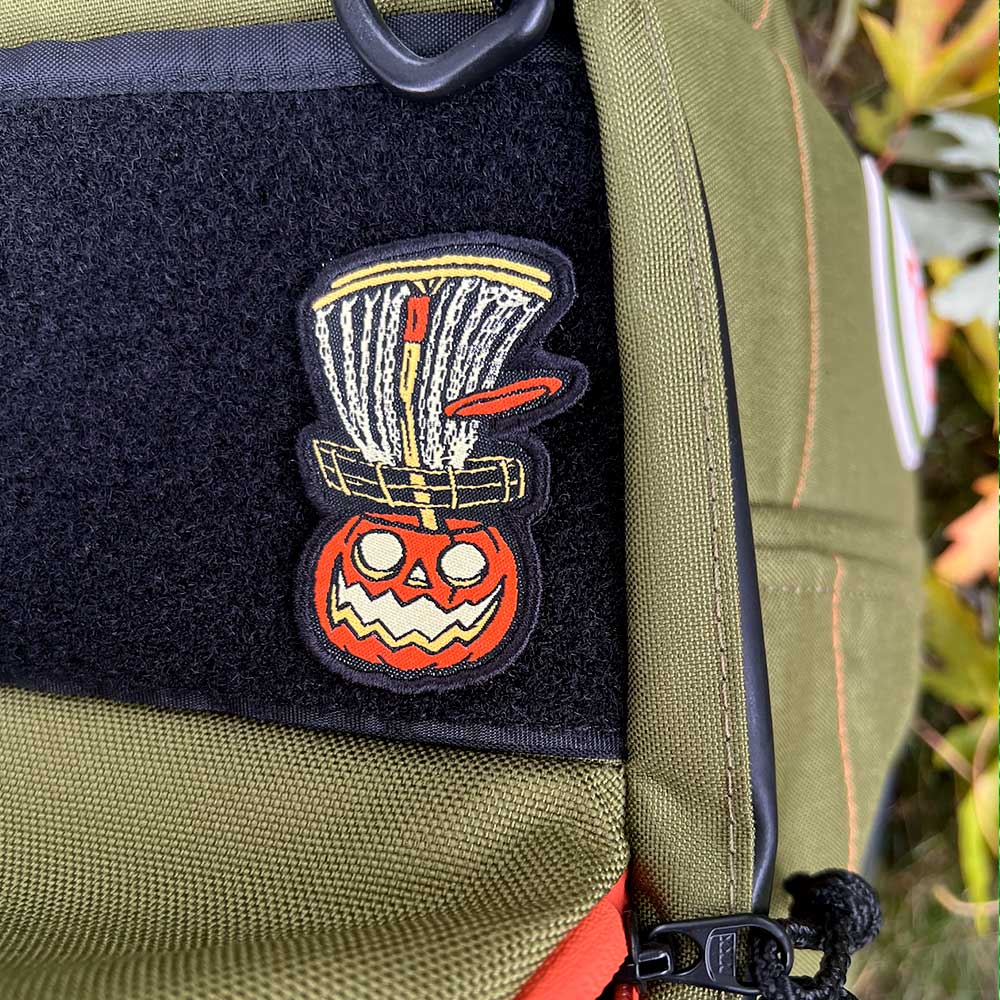 Halloween Pumpkin Basket Disc Golf Patches™