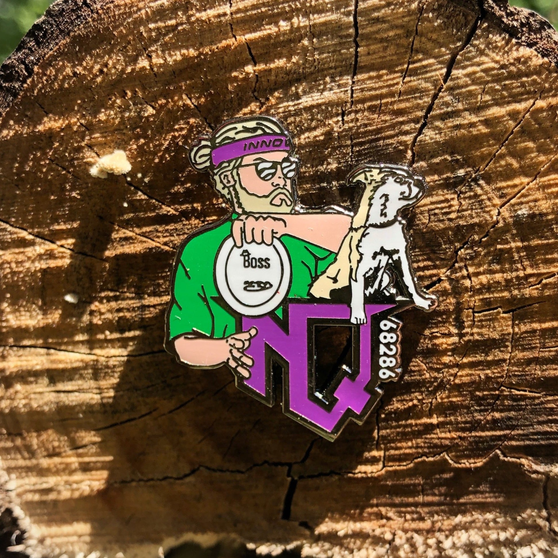 Nathan Queen Disc Golf Pin