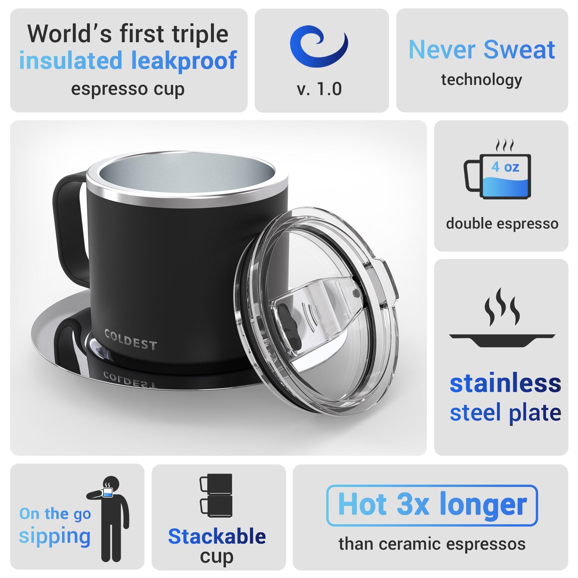 Insulated Espresso Cup by Coldest