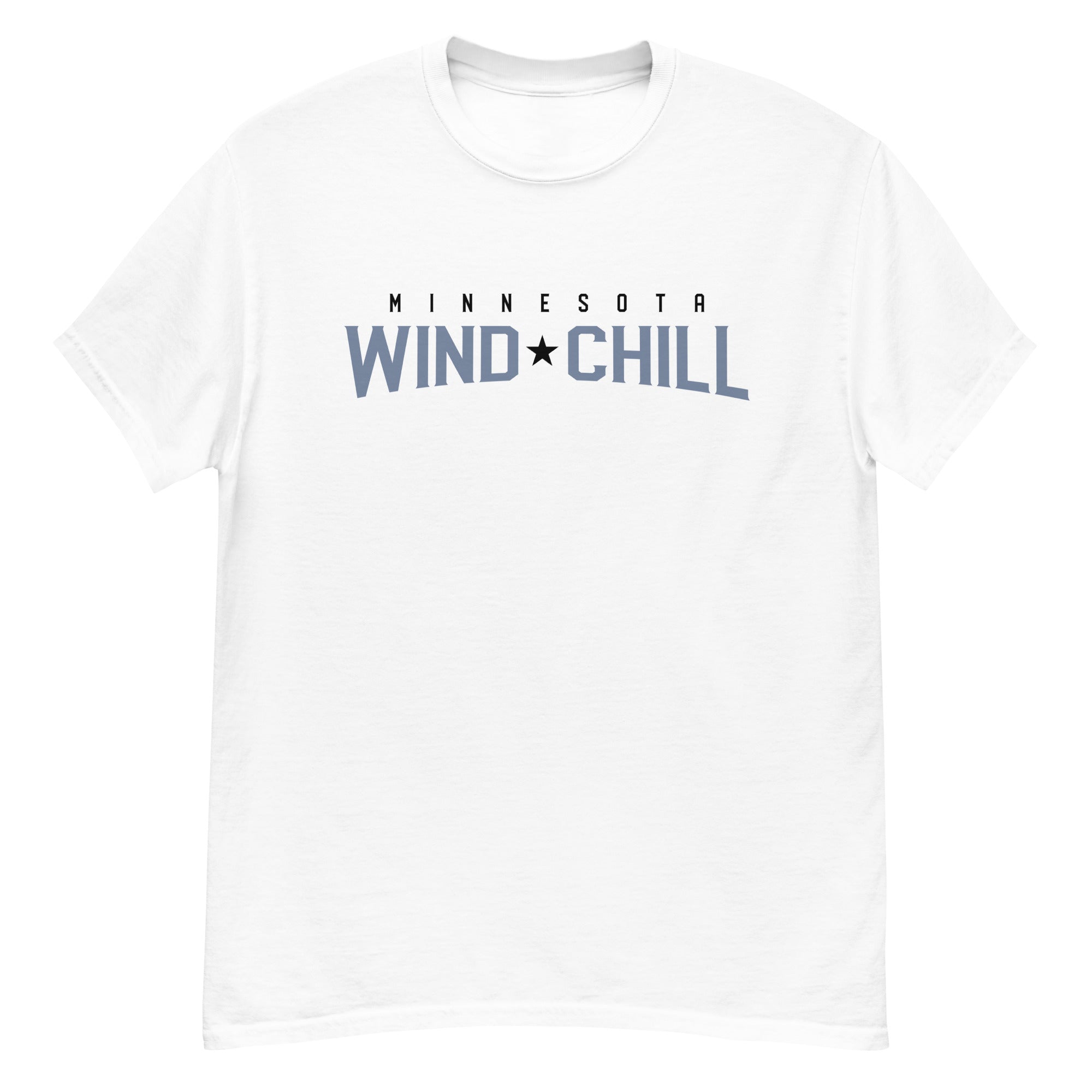 Wind Chill White Wordmark T-Shirt