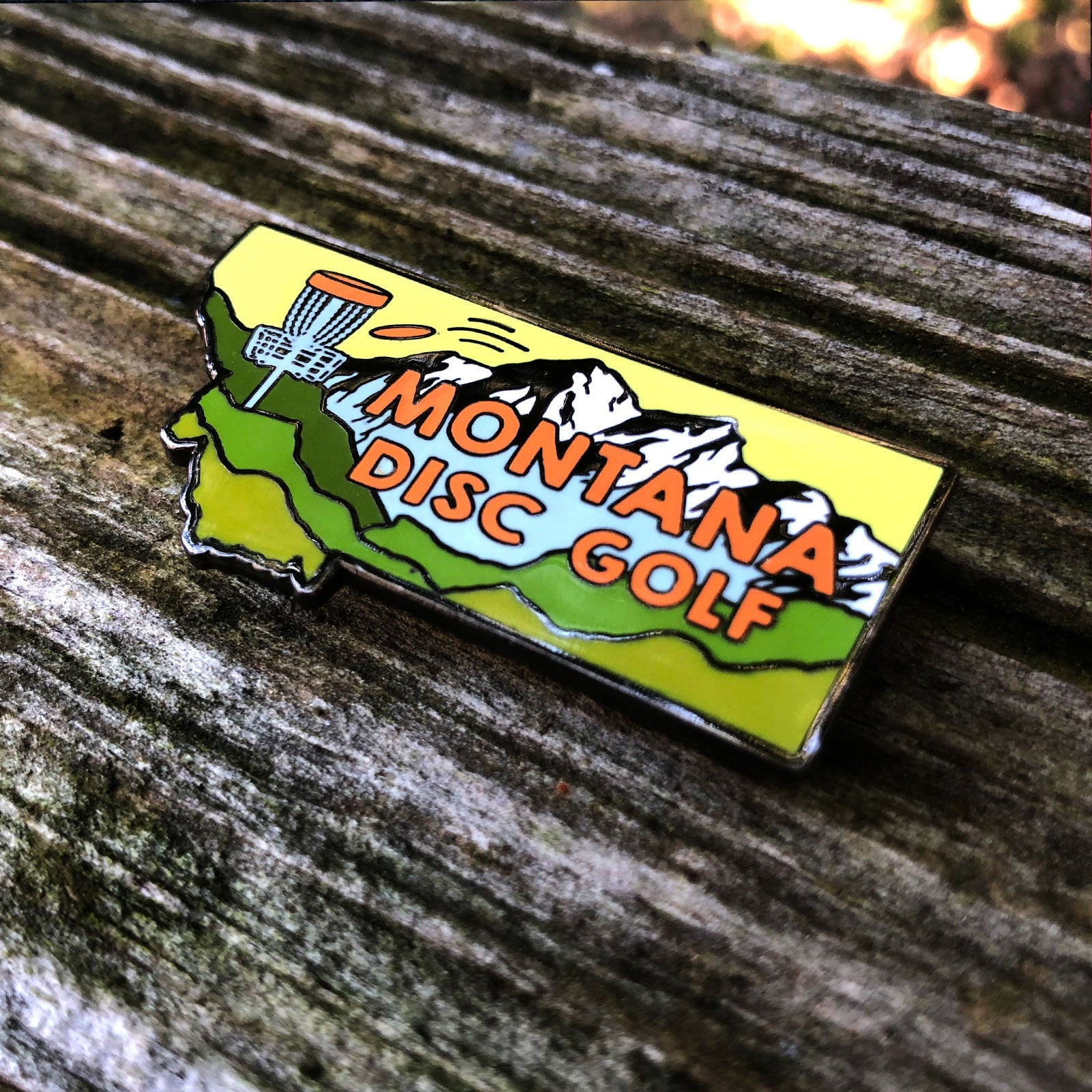 Montana Disc Golf Pin