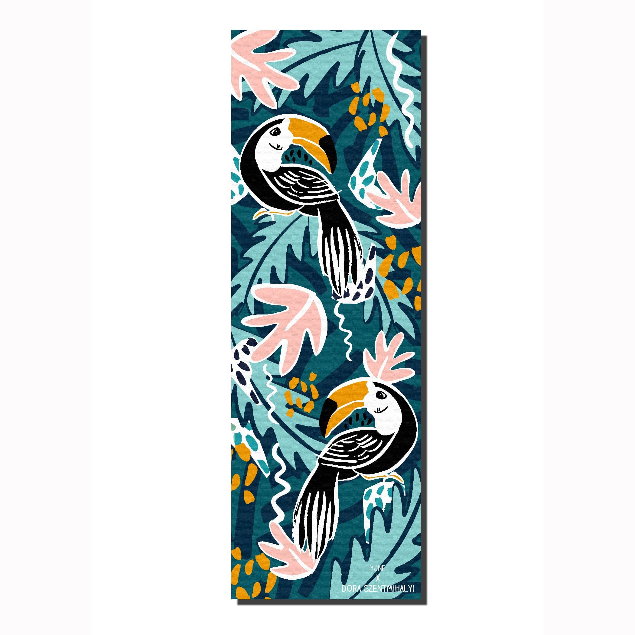 Ascend Yoga Mat Dora Szentmihalyi Toucan Mat