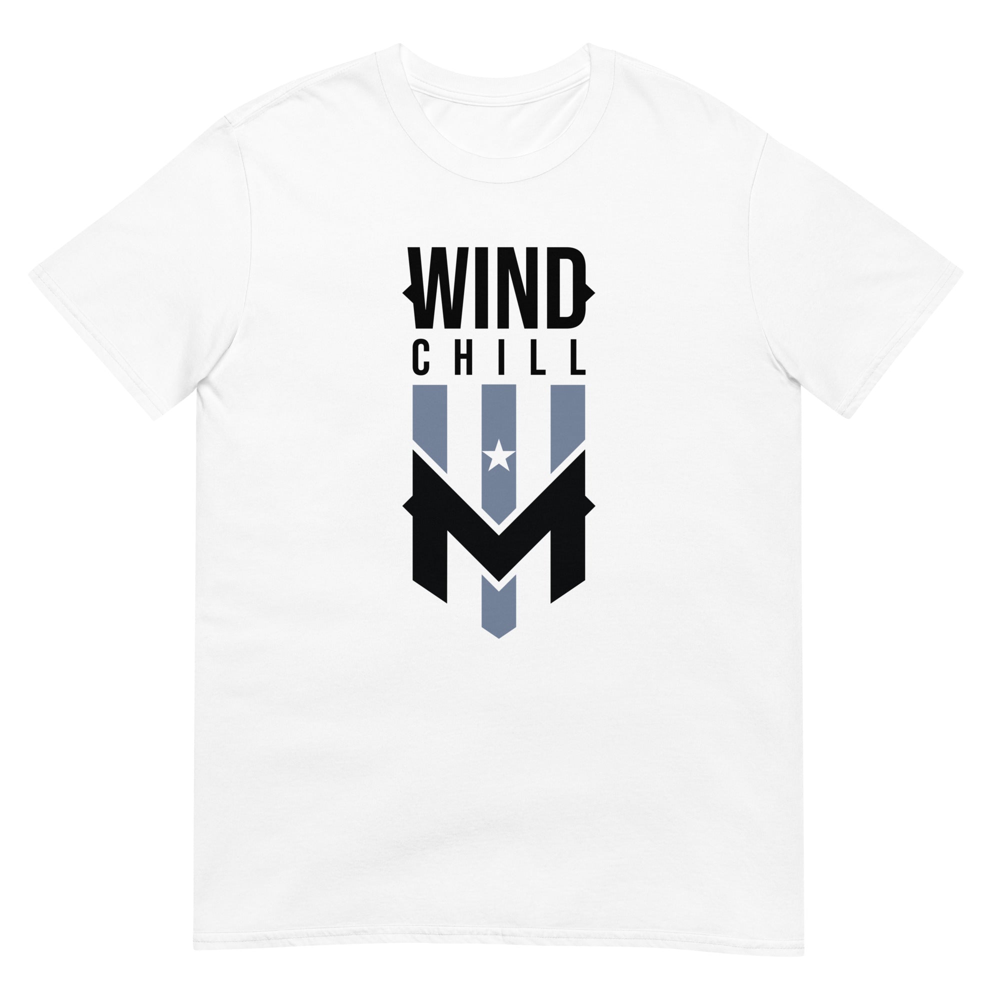 Wind Chill White Stacked T-Shirt