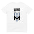 Wind Chill White Stacked T-Shirt