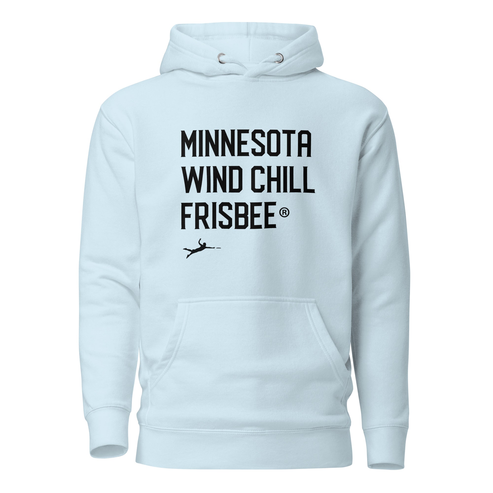 Wind Chill Light Blue Frisbee® Hoodie