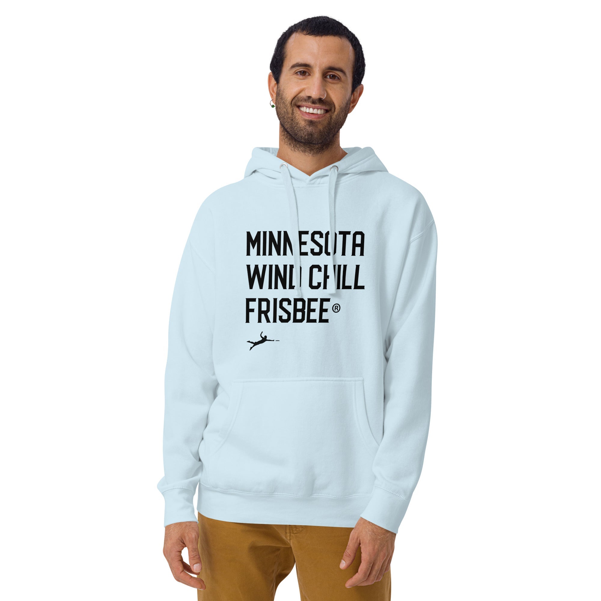 Wind Chill Light Blue Frisbee® Hoodie