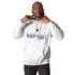 Wind Chill White "Shadow" Hooded Sweatshirt