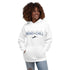 Wind Chill White Wordmark Hooded Sweatshirt