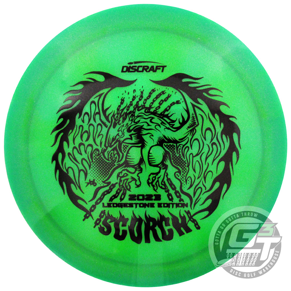 Discraft Limited Edition 2023 Ledgestone Open Swirl Elite Z Scorch Distance Driver Golf Disc