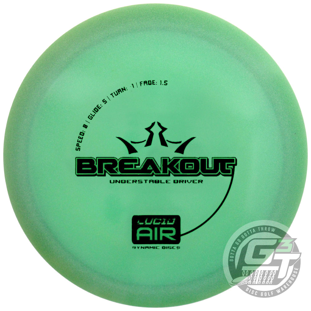 Dynamic Discs Lucid AIR Breakout Fairway Driver Golf Disc