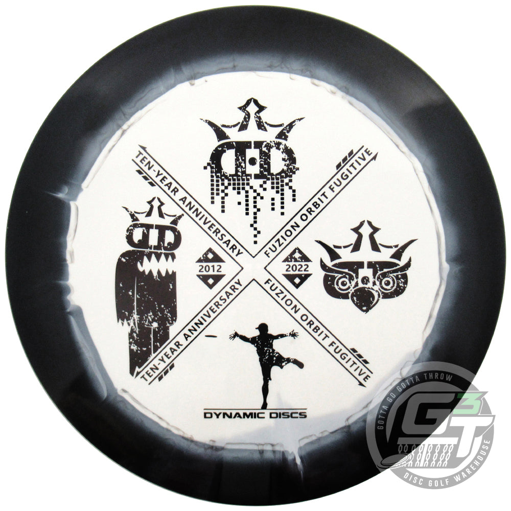 Dynamic Discs Limited Edition 10-Year Anniversary Fuzion Orbit Fugitive Midrange Golf Disc