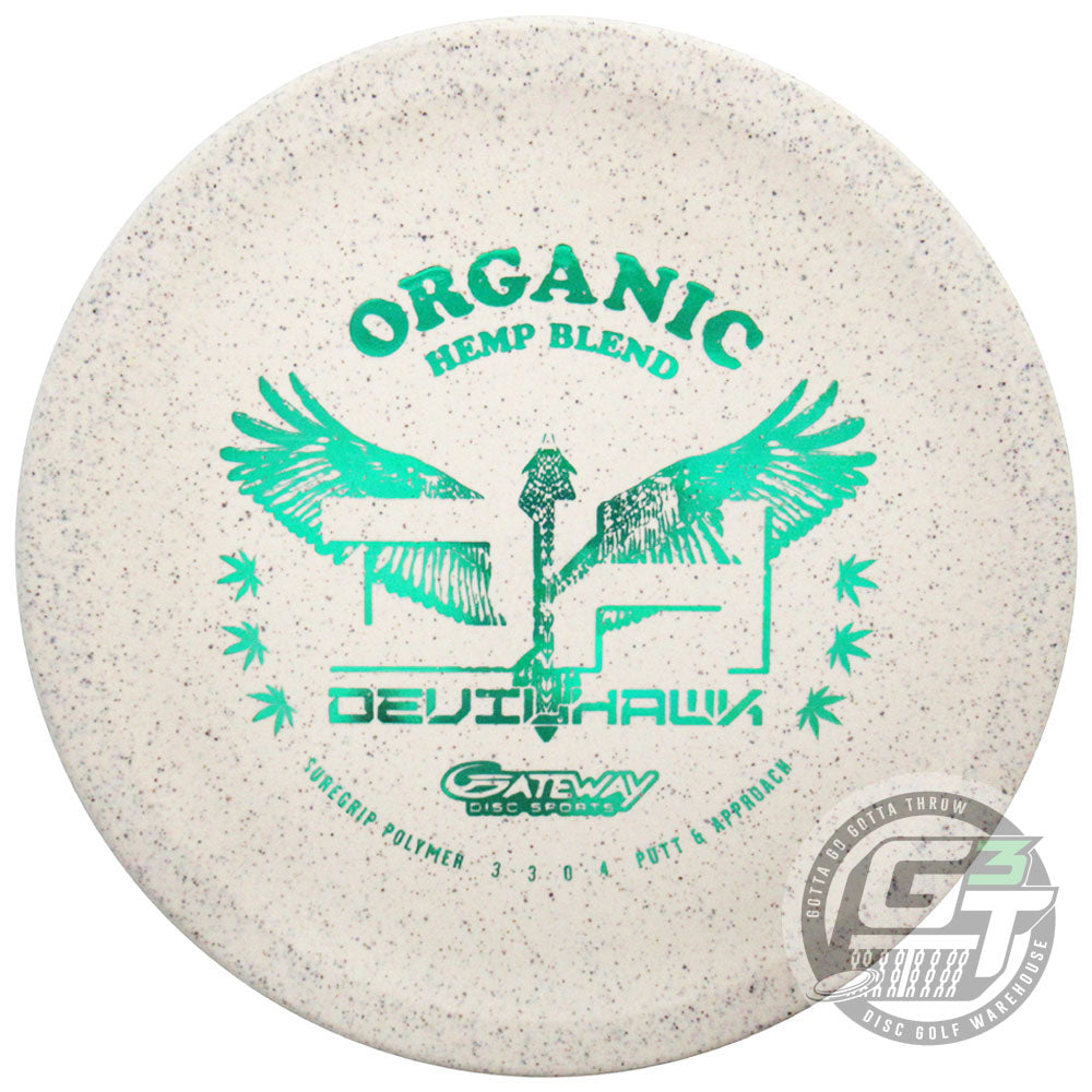 Gateway Hemp Blend Firm Devil Hawk Putter Golf Disc