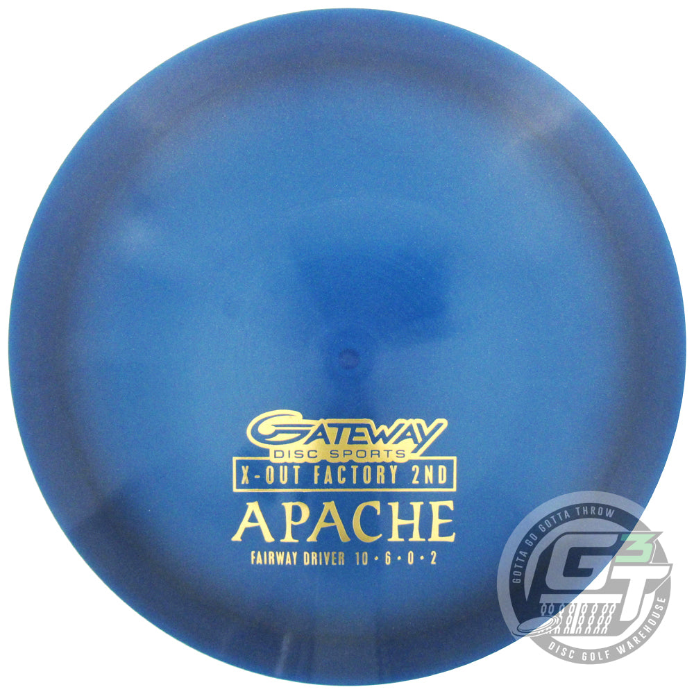 Gateway Factory Second Hyper-Diamond Apache Fairway Driver Golf Disc