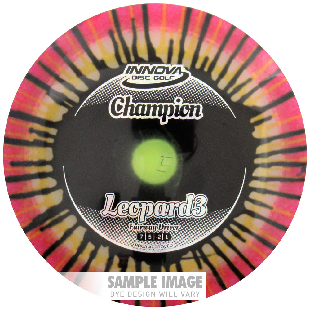 Innova I-Dye Champion Leopard3 Fairway Driver Golf Disc