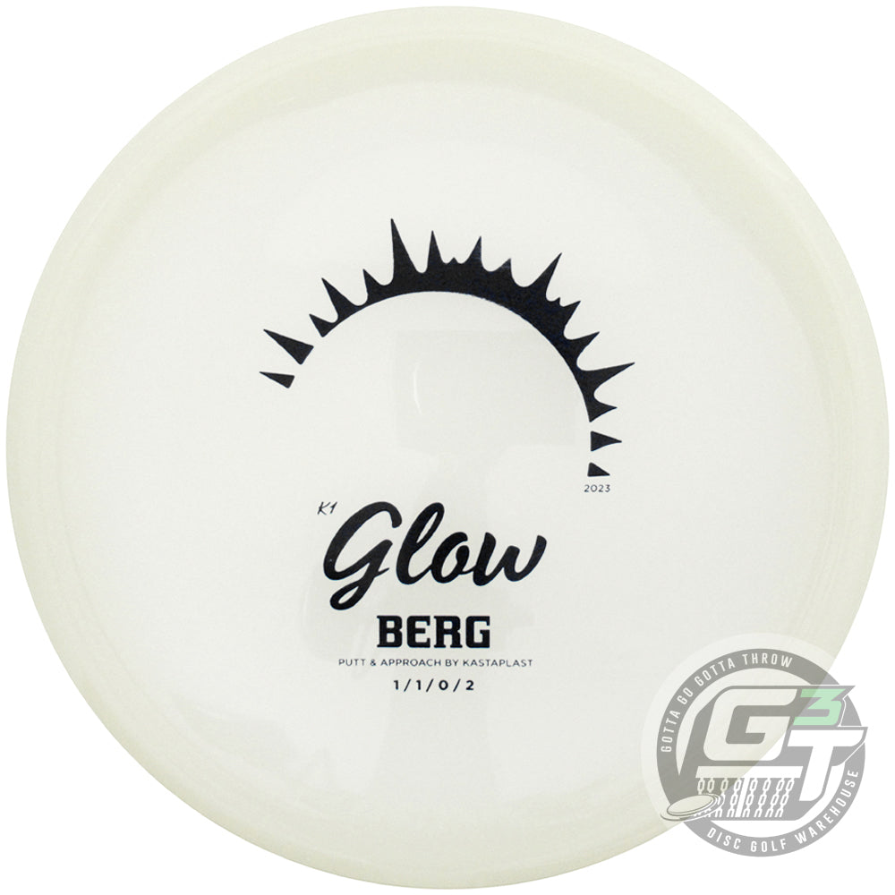 Kastaplast Glow K1 Berg Putter Golf Disc