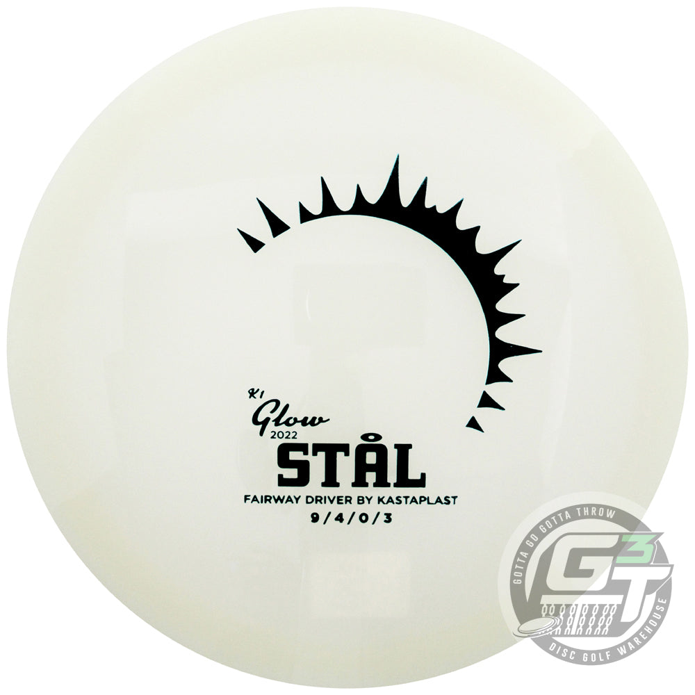 Kastaplast Glow K1 Stal Fairway Driver Golf Disc