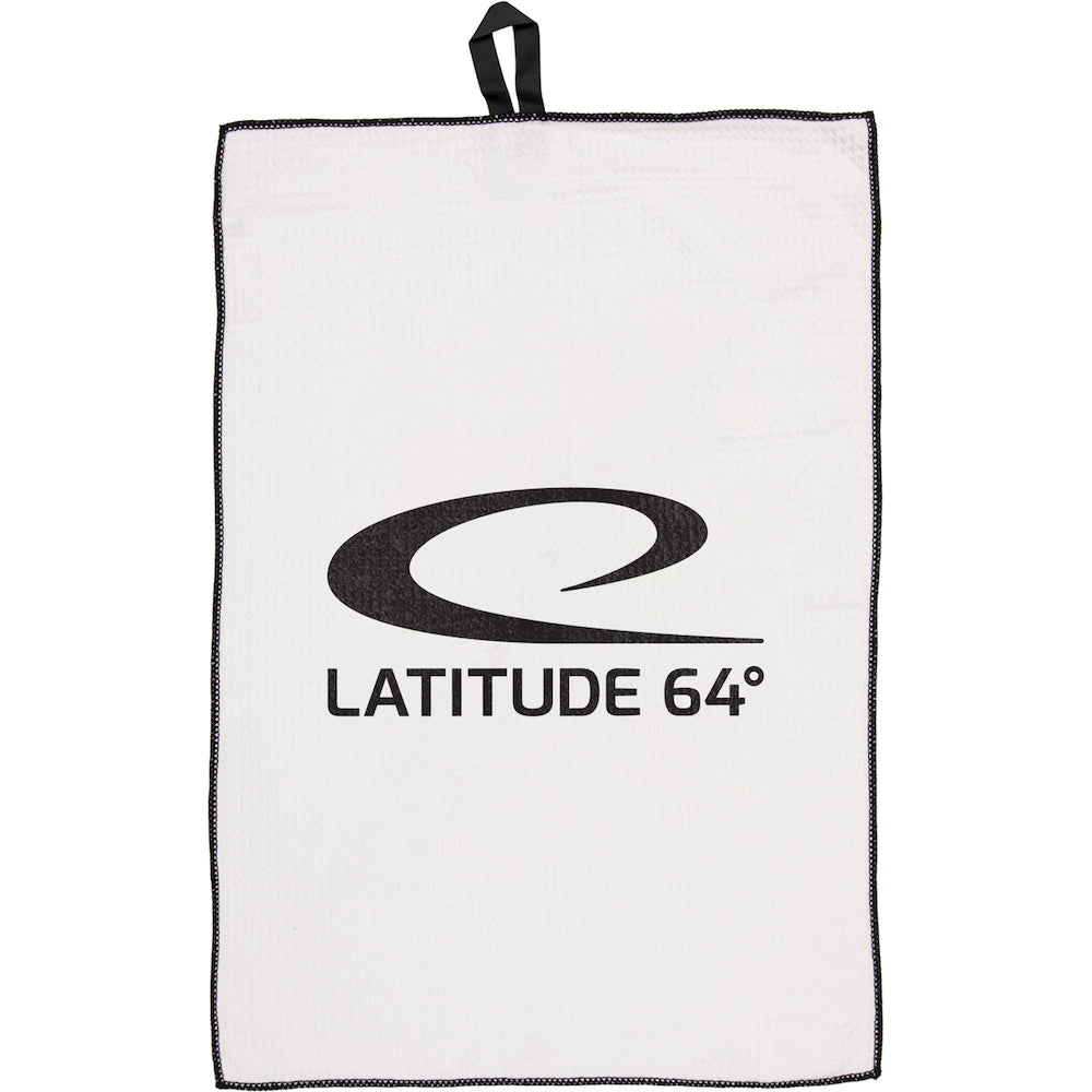 Latitude 64 Logo Microfiber Waffle Weave Disc Golf Towel