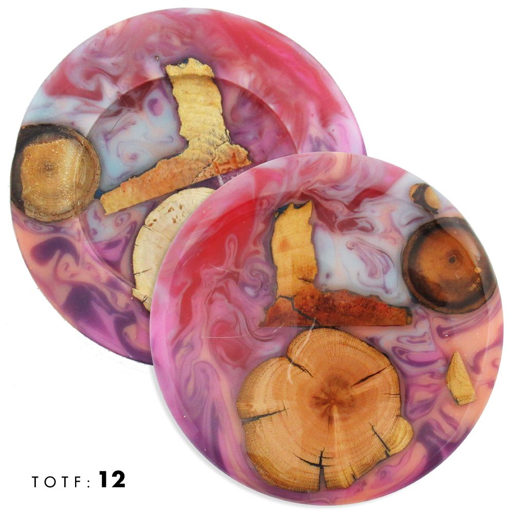 Treasures of the Forest Wood & Resin Mini Marker Disc