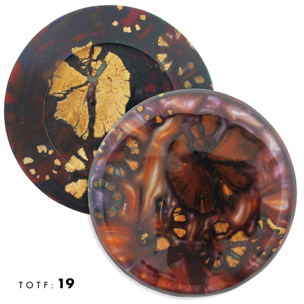 Treasures of the Forest Wood & Resin Mini Marker Disc