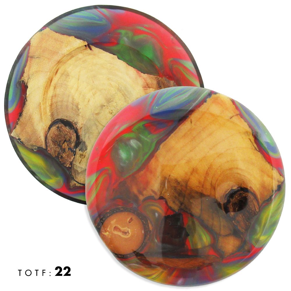 Treasures of the Forest Wood & Resin Mini Marker Disc