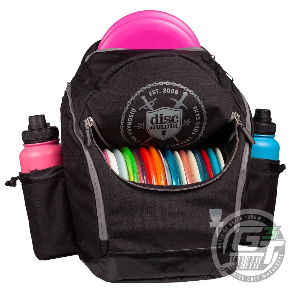 Discmania Bag Black Discmania 2021 Fanatic 2 Backpack Disc Golf Bag