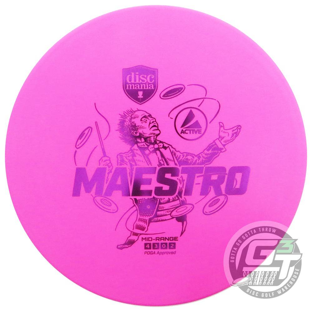 Discmania Golf Disc Discmania Active Base Maestro Midrange Golf Disc