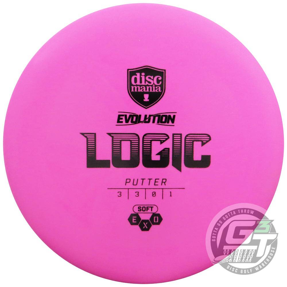 Discmania Golf Disc Discmania Evolution Exo Soft Logic Putter Golf Disc