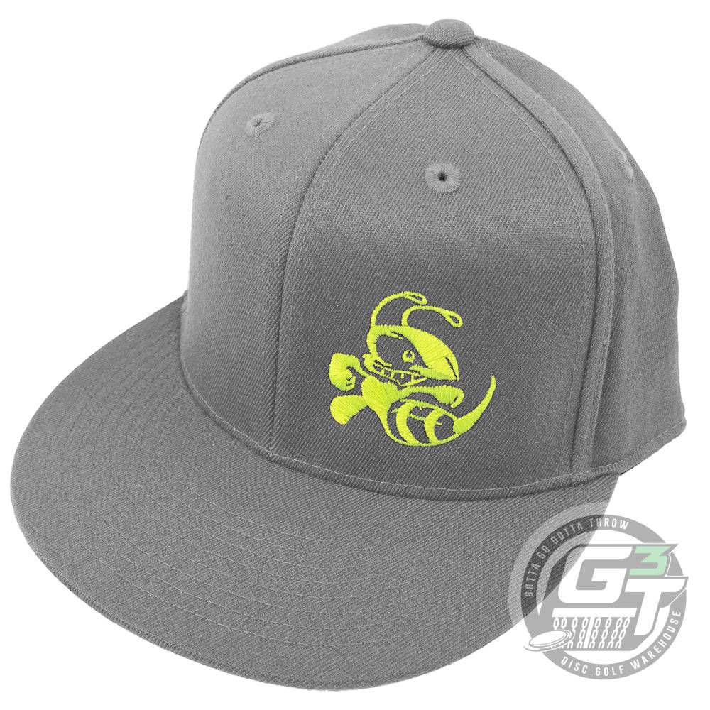 Discraft Apparel S/M / Dark Gray / Yellow Discraft Embroidered Buzzz Logo Flexfit Disc Golf Hat