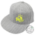 Discraft Apparel S/M / Heather Gray / Yellow Discraft Embroidered Buzzz Logo Flexfit Disc Golf Hat