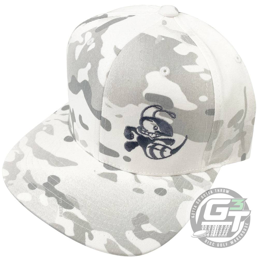 Discraft Apparel White Camo / Gray Discraft Embroidered Buzzz Logo Snapback Disc Golf Hat