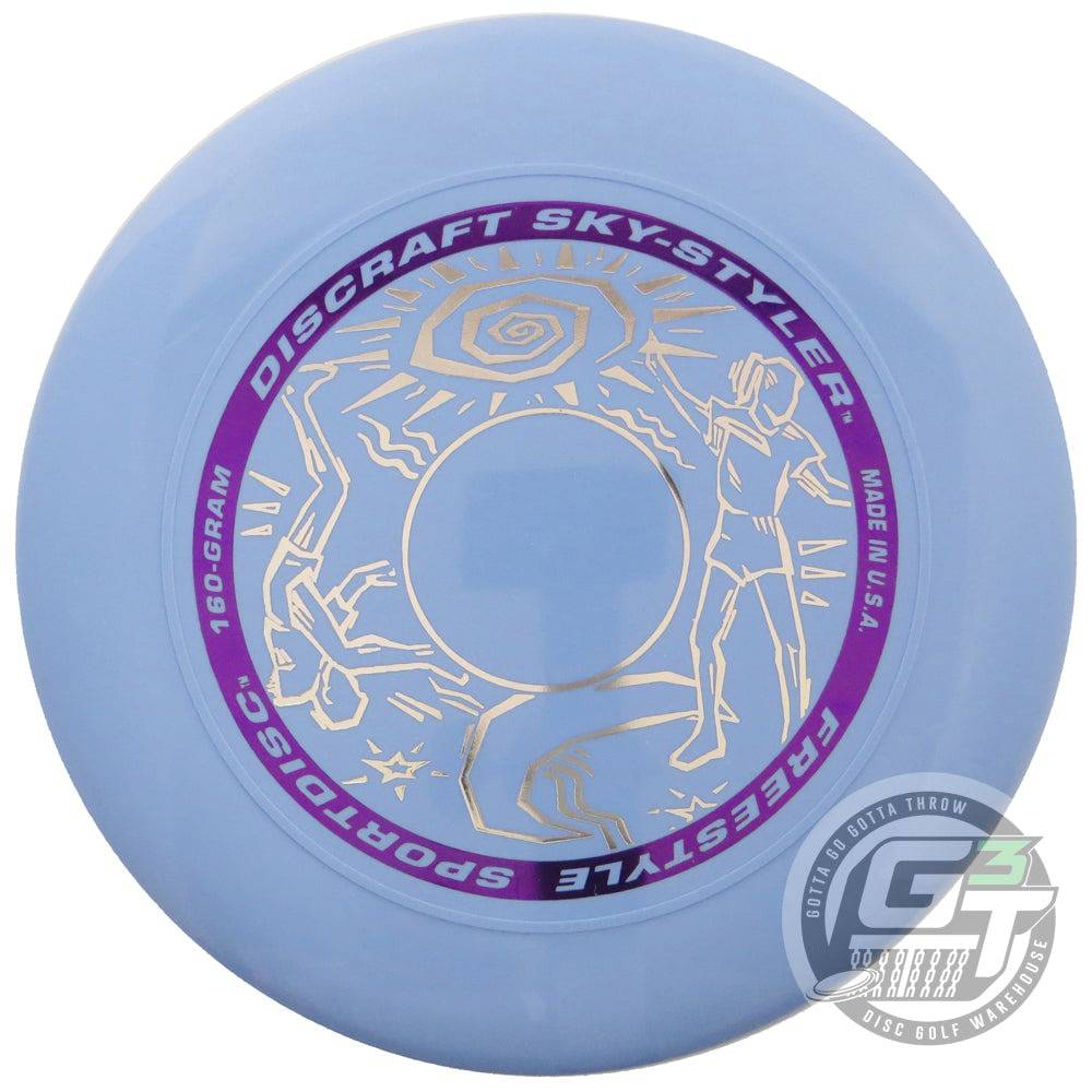 Discraft Ultimate Light Blue Discraft Sky Styler 160g Freestyle Catch Disc