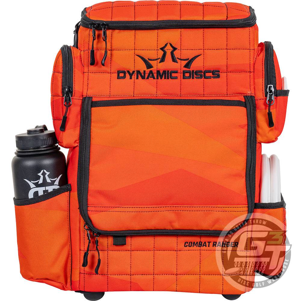 Dynamic Discs Bag Infrared Orange Dynamic Discs Combat Ranger Backpack Disc Golf Bag