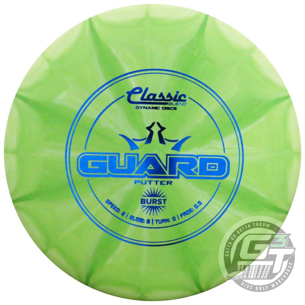 Dynamic Discs Golf Disc Dynamic Discs Classic Blend Burst Guard Putter Golf Disc