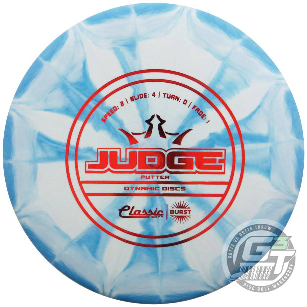 Dynamic Discs Golf Disc Dynamic Discs Classic Soft Burst Judge Putter Golf Disc