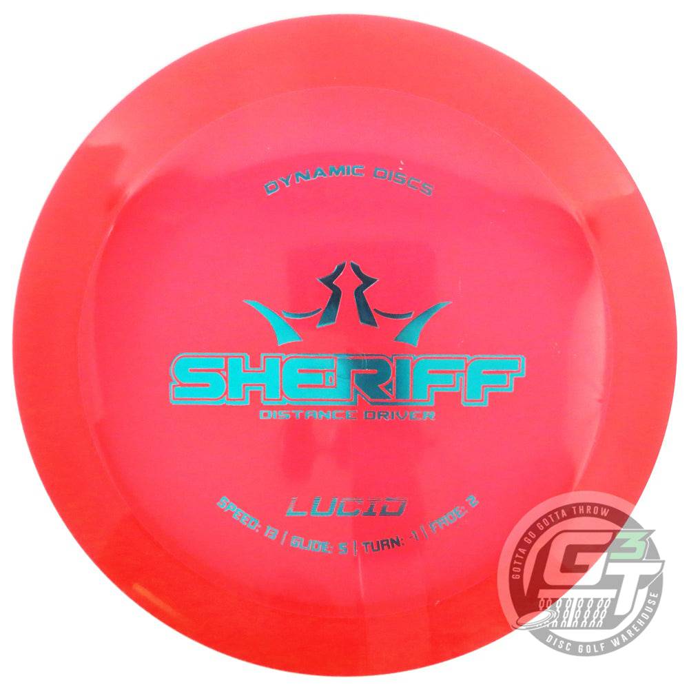 Dynamic Discs Golf Disc Dynamic Discs Lucid Sheriff Distance Driver Golf Disc