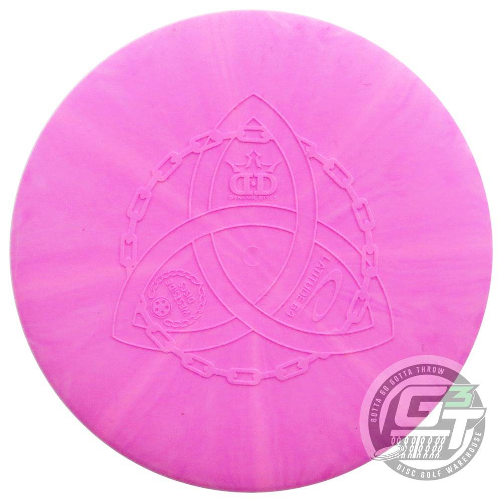 Dynamic Discs Mini Dynamic Discs Engraved Trilogy Stamp Classic Blend Burst Judge Mini Marker Disc