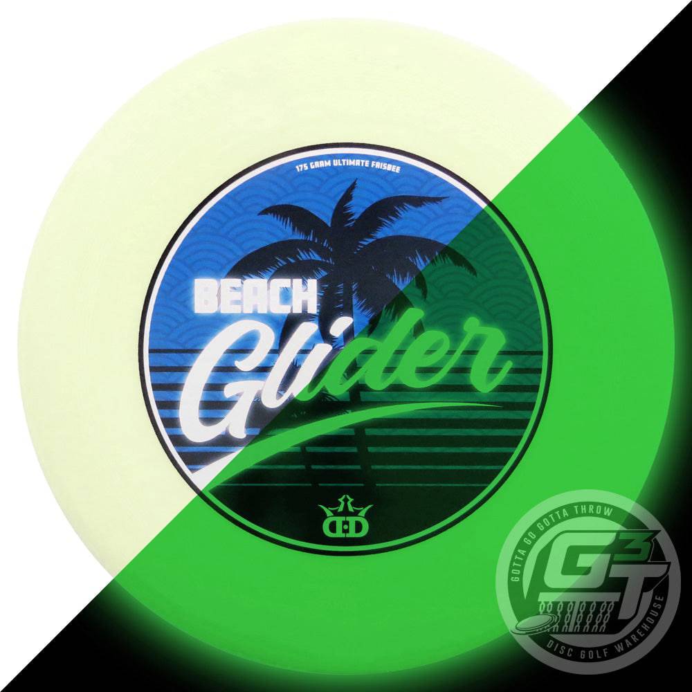 Dynamic Discs Ultimate Glow in the Dark Dynamic Discs Beach Glider 175g Ultimate Disc