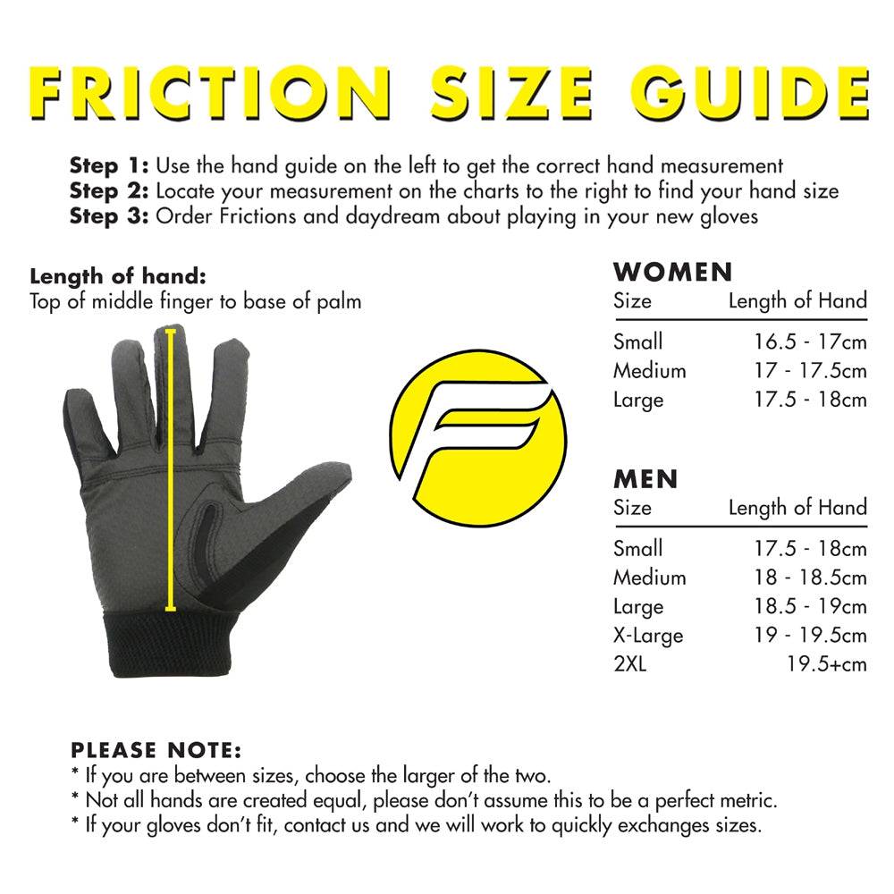 Friction DG Disc Golf Gloves - Gotta Go Gotta Throw