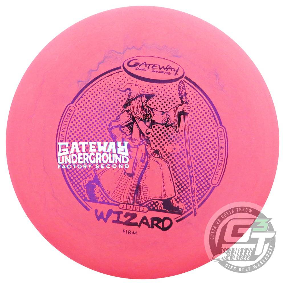 Gateway Disc Sports Golf Disc Gateway Factory Second Sure Grip Firm Wizard Putter Golf Disc