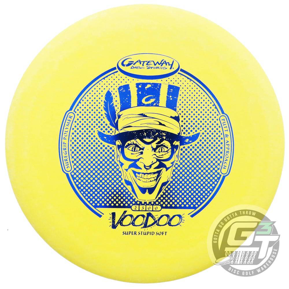 Gateway Disc Sports Golf Disc Gateway Sure Grip Super Stupid Soft Voodoo Putter Golf Disc