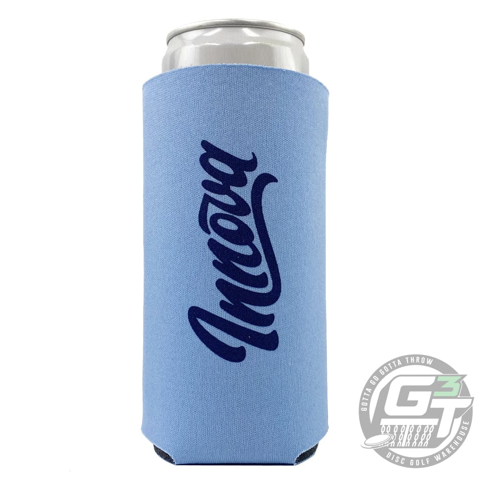 Innova Accessory Light Blue Innova Logo Tall Boy Can Hugger Insulated Beverage Cooler