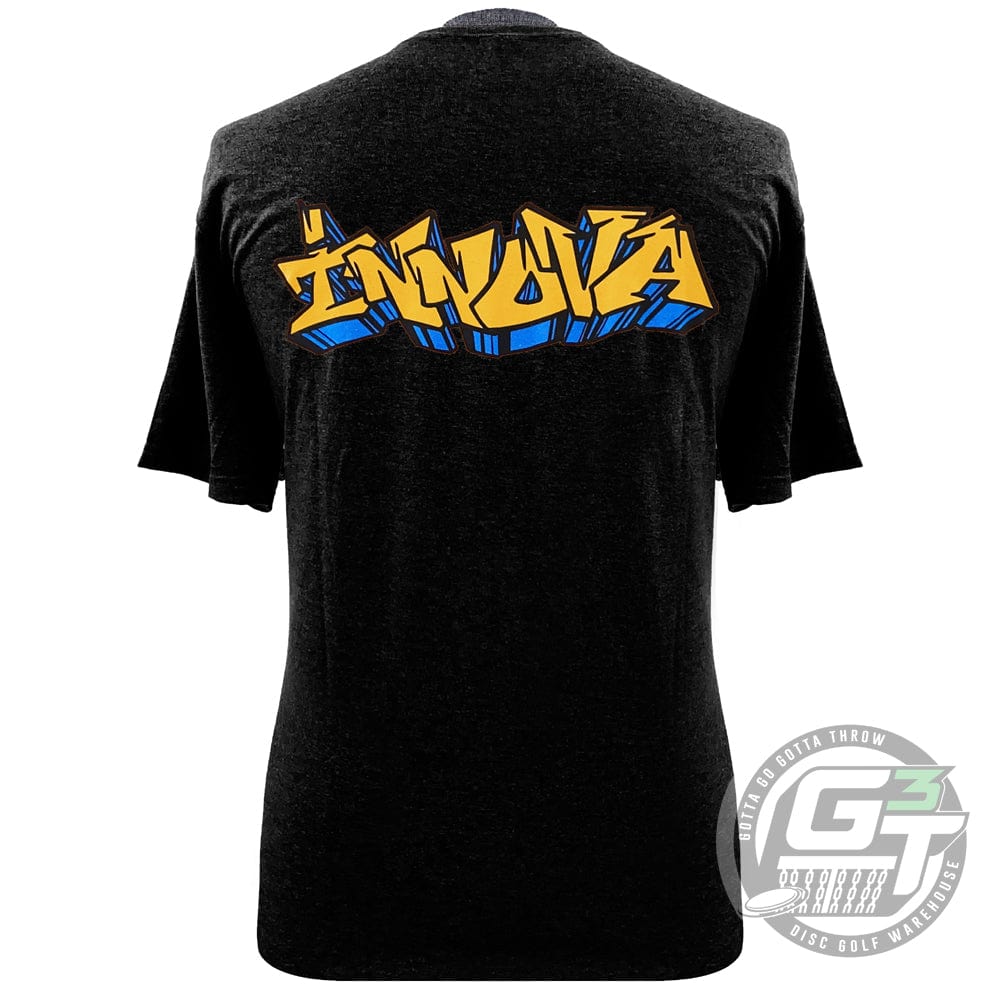 Innova Apparel Innova Graffiti Target Tri-Blend Short Sleeve Disc Golf T-Shirt