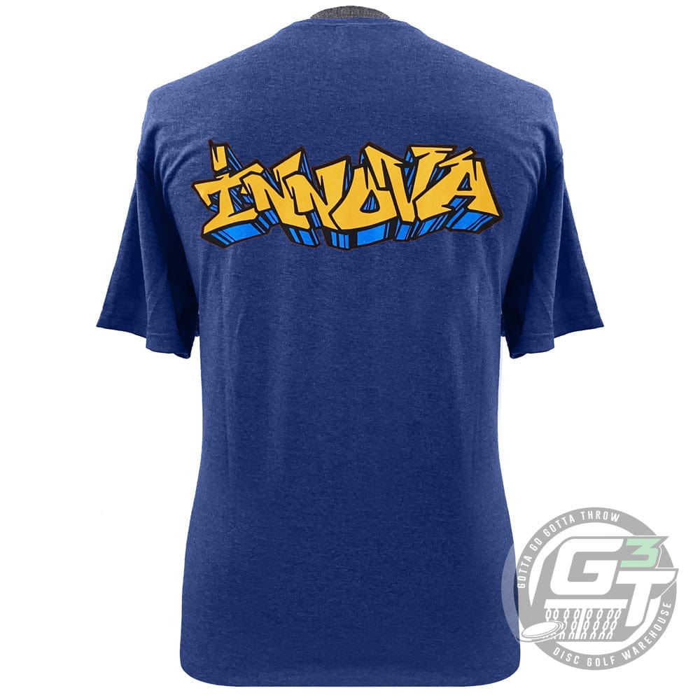 Innova Apparel Innova Graffiti Target Tri-Blend Short Sleeve Disc Golf T-Shirt