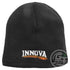 Innova Apparel Black Innova Trailhead Fleece-Lined Knit Beanie Winter Disc Golf Hat