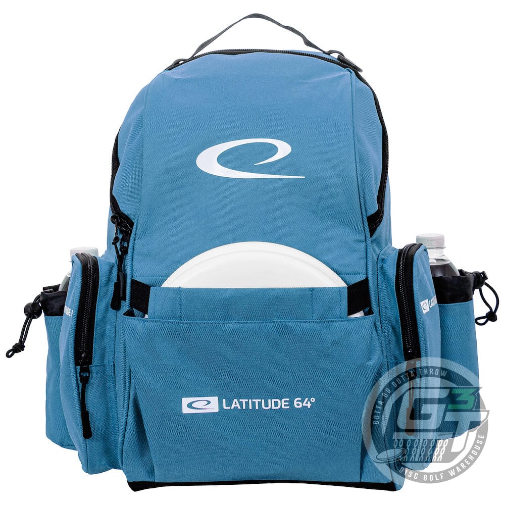 Latitude 64 Golf Discs Bag Flyway Blue Latitude 64 Swift Backpack Disc Golf Bag