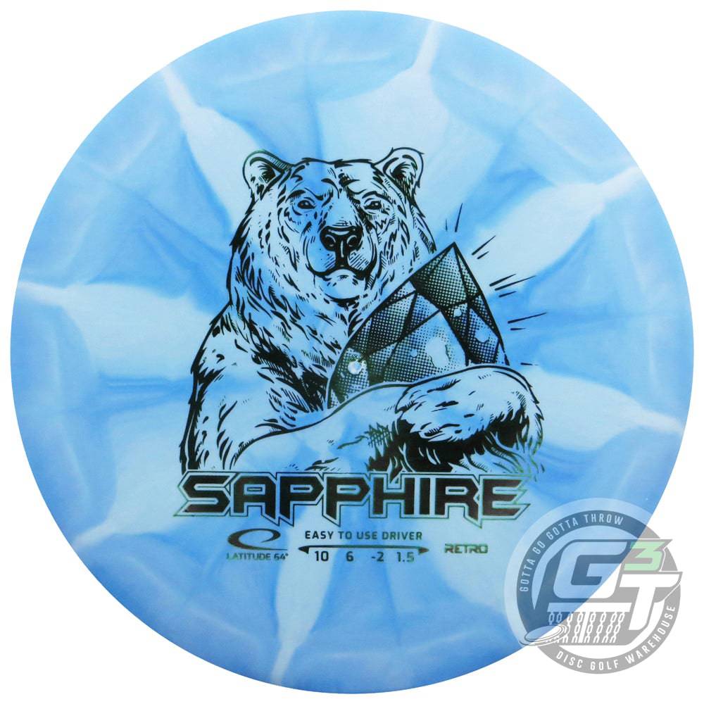 Latitude 64 Golf Discs Golf Disc Latitude 64 Retro Burst Sapphire Distance Driver Golf Disc